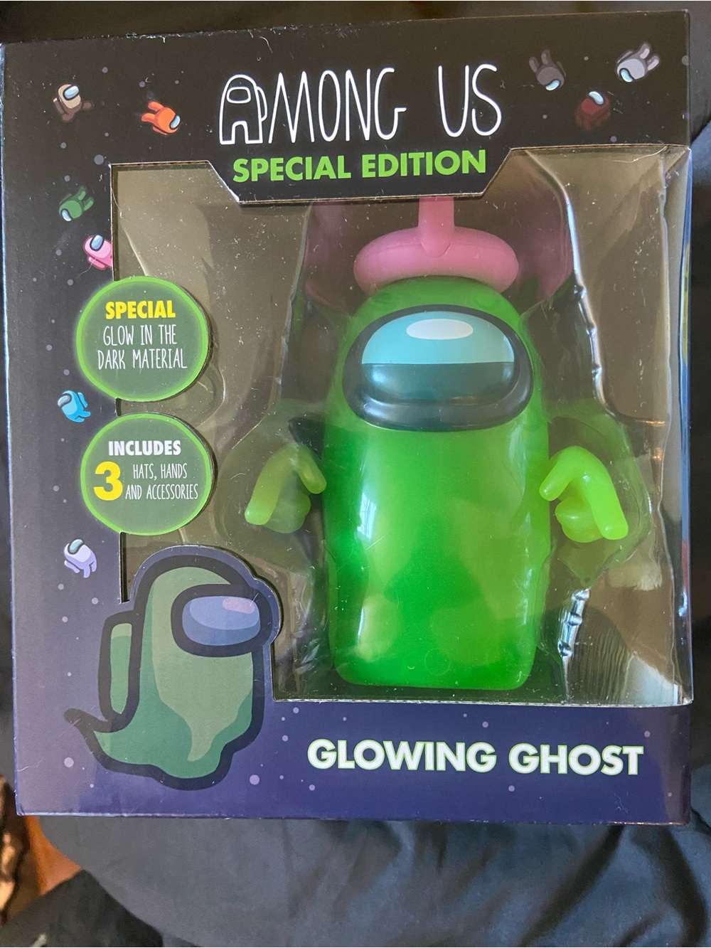Among Us Special Edition Glowing Ghost Figure - Green